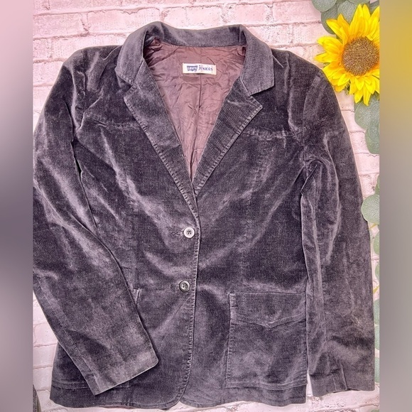 Levi’s Juniors Corduroy Jacket Blazer 11 M - Picture 1 of 9